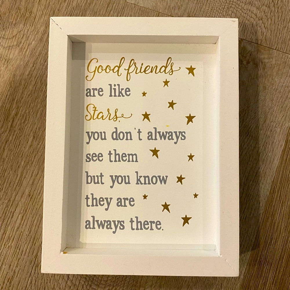 8x6 Francescas motivational decorative picture